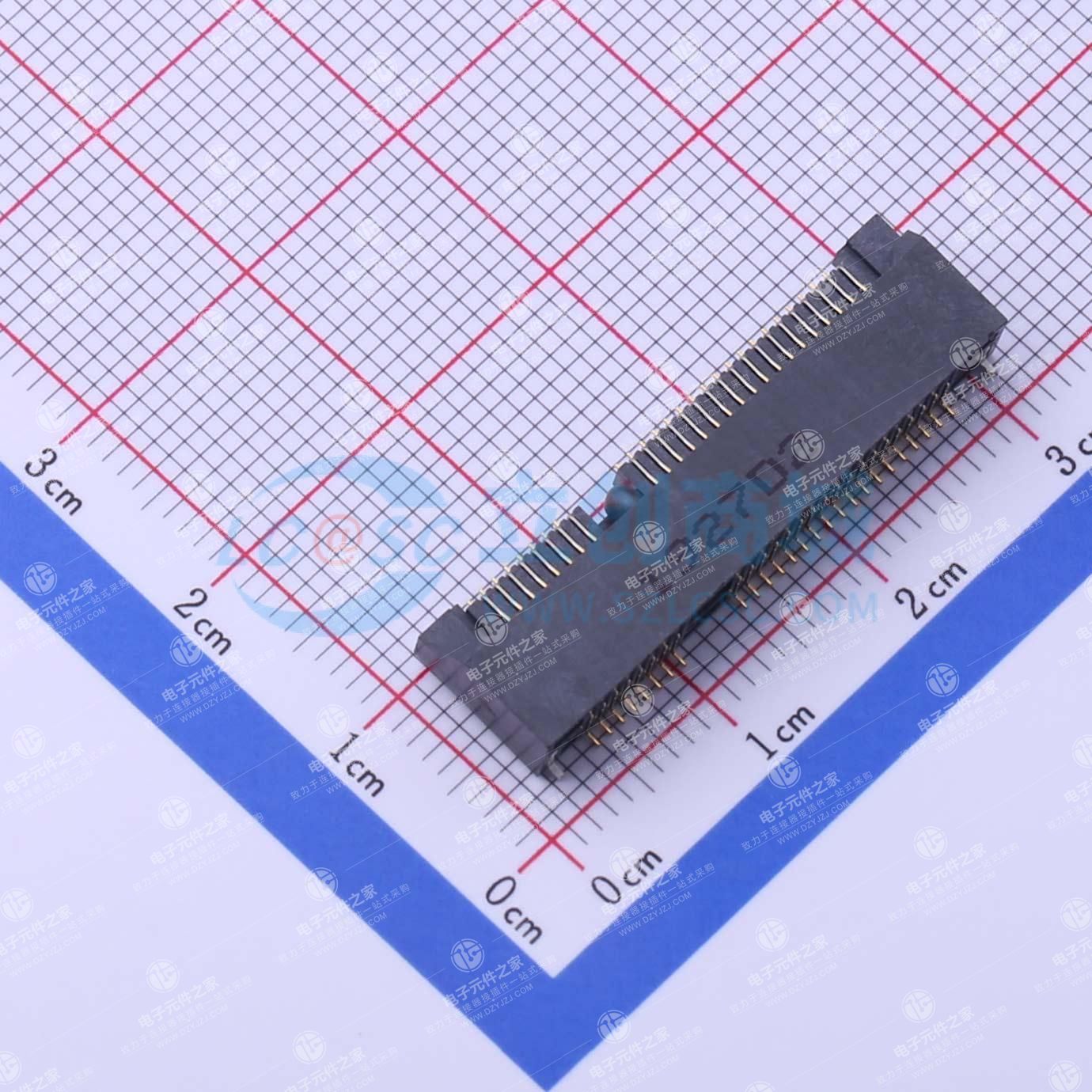 2合1 mSATA与PCI Express迷你卡连接器