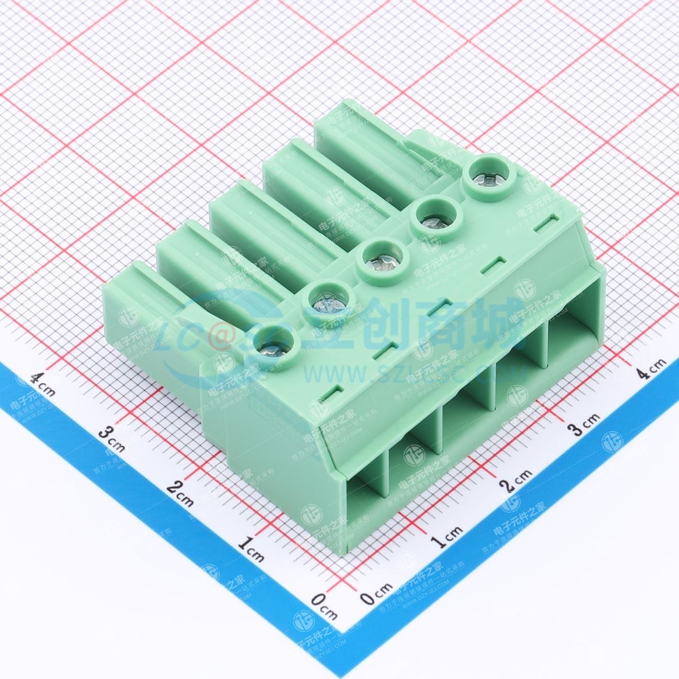 7.62mm 排数:1 每排P数:5