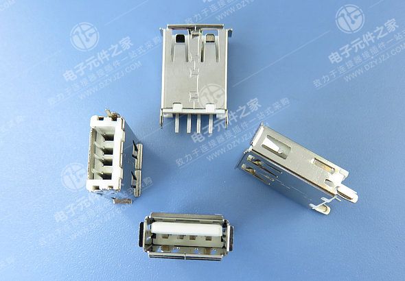 USB AF 180°DIP 17.5 直脚