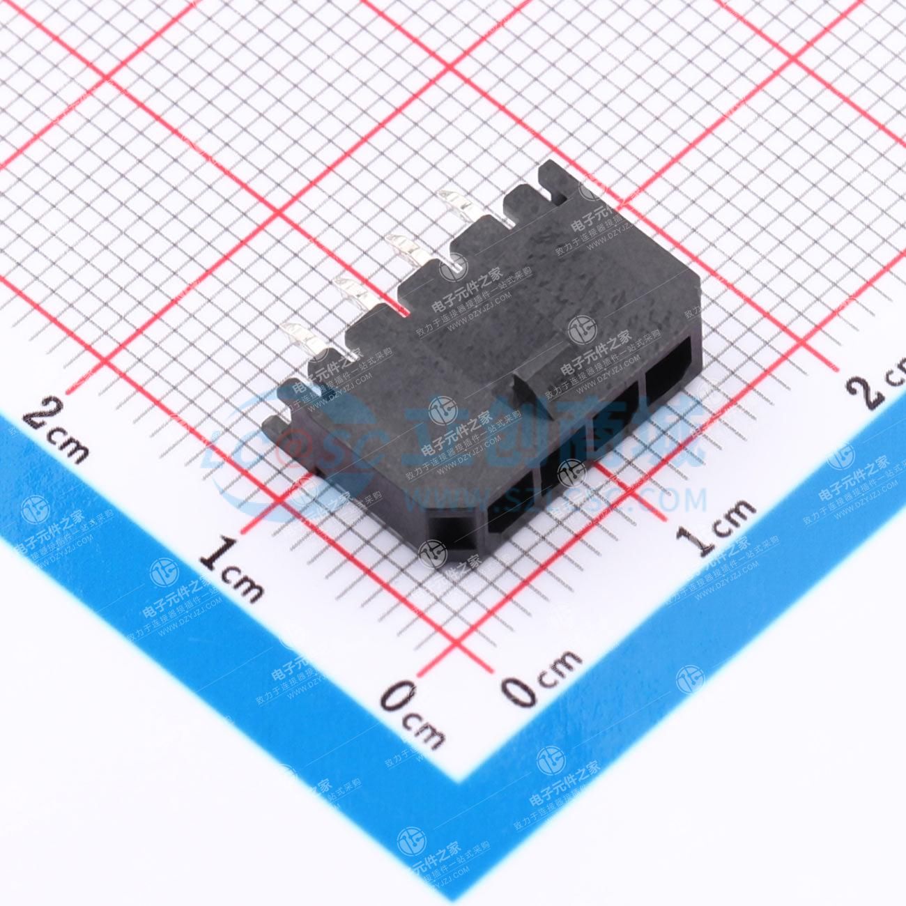 1x4P 间距:3mm 直插