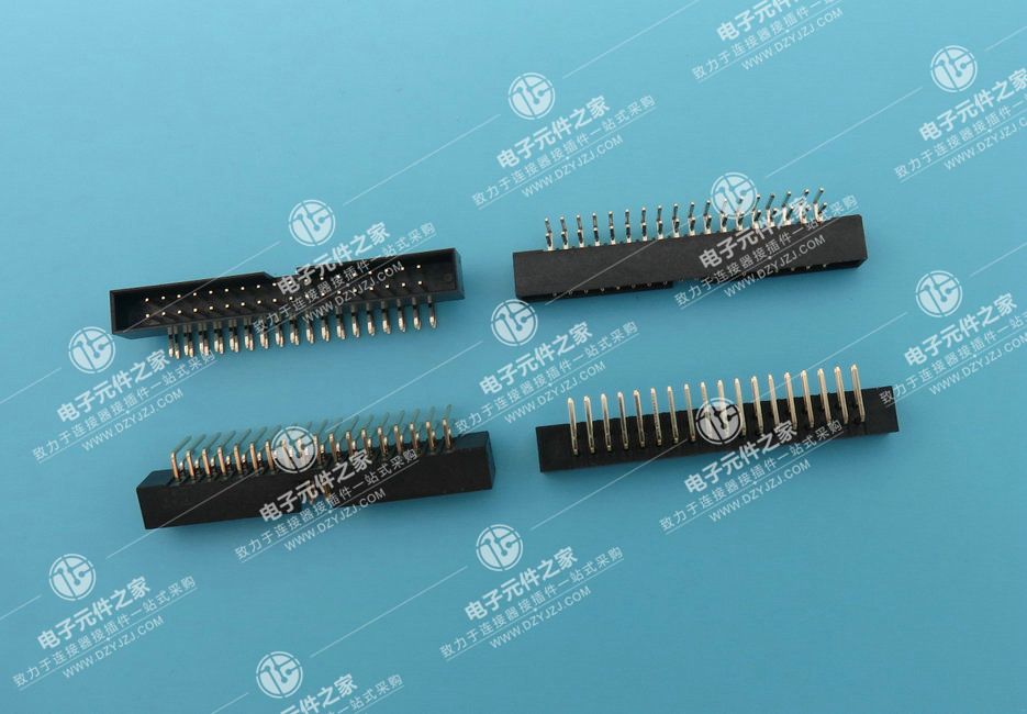 2.0PH简牛 2xN Pin 90度 总高9.0