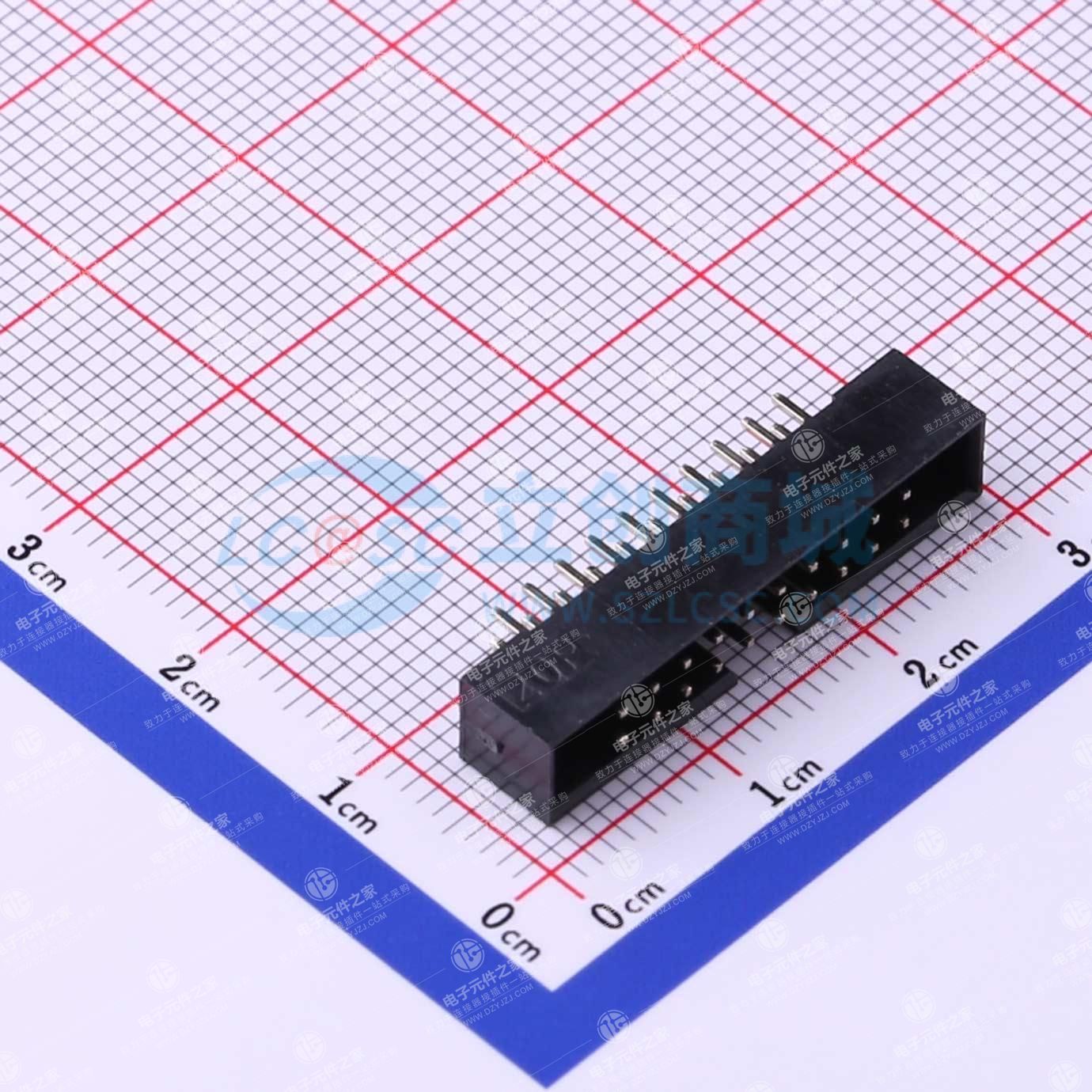 2mm 2x10P 排数:2 每排P数:10