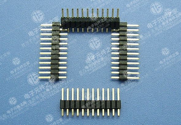 2.0PH 1xnPin 180°直排针