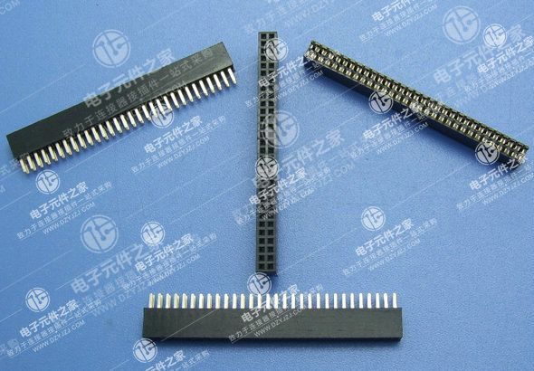 2.0PH 2× nPIN 180°直排母4.3H