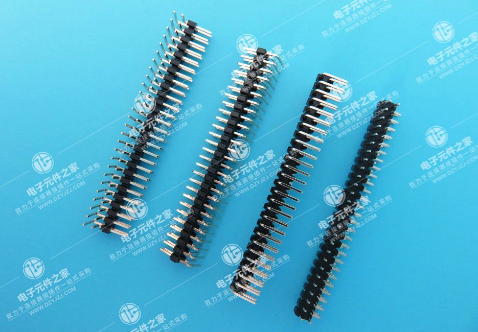2.0PH 2×nPin 90°弯排针