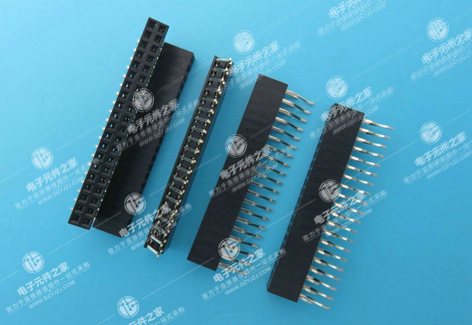 2.0PH 6.35H 2xN 排母卧贴