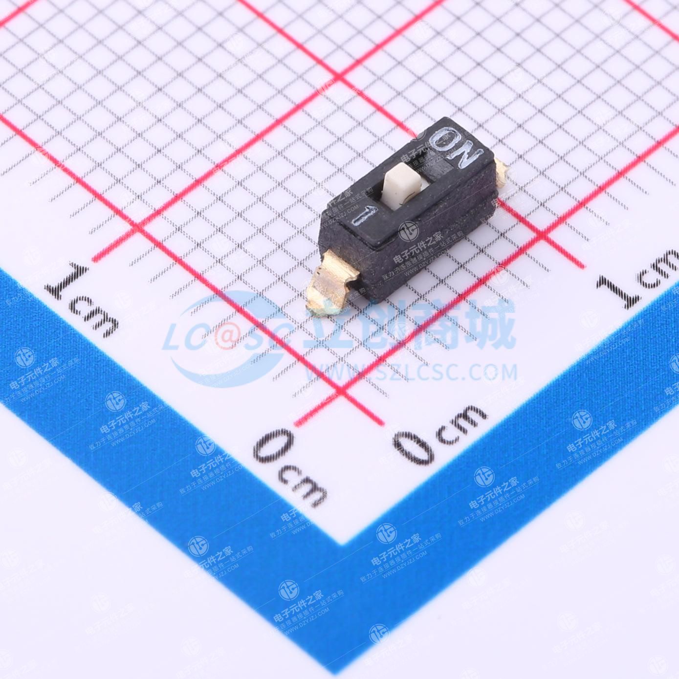 2.54-1P贴片高推有LOGO编带