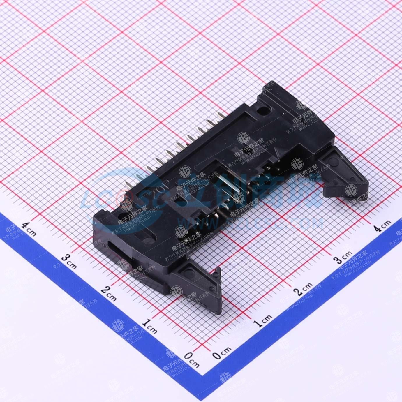 2.54mm 2x10P 排数:2 每排P数:10