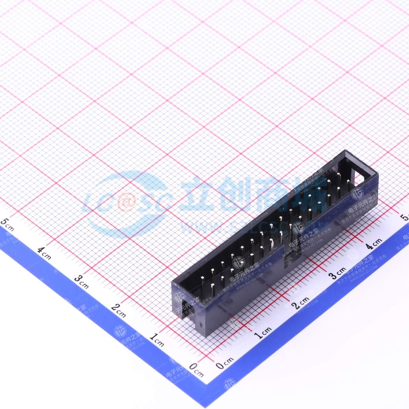 点击查看大图 2.54mm 2x15P 排数:2 每排P数:15