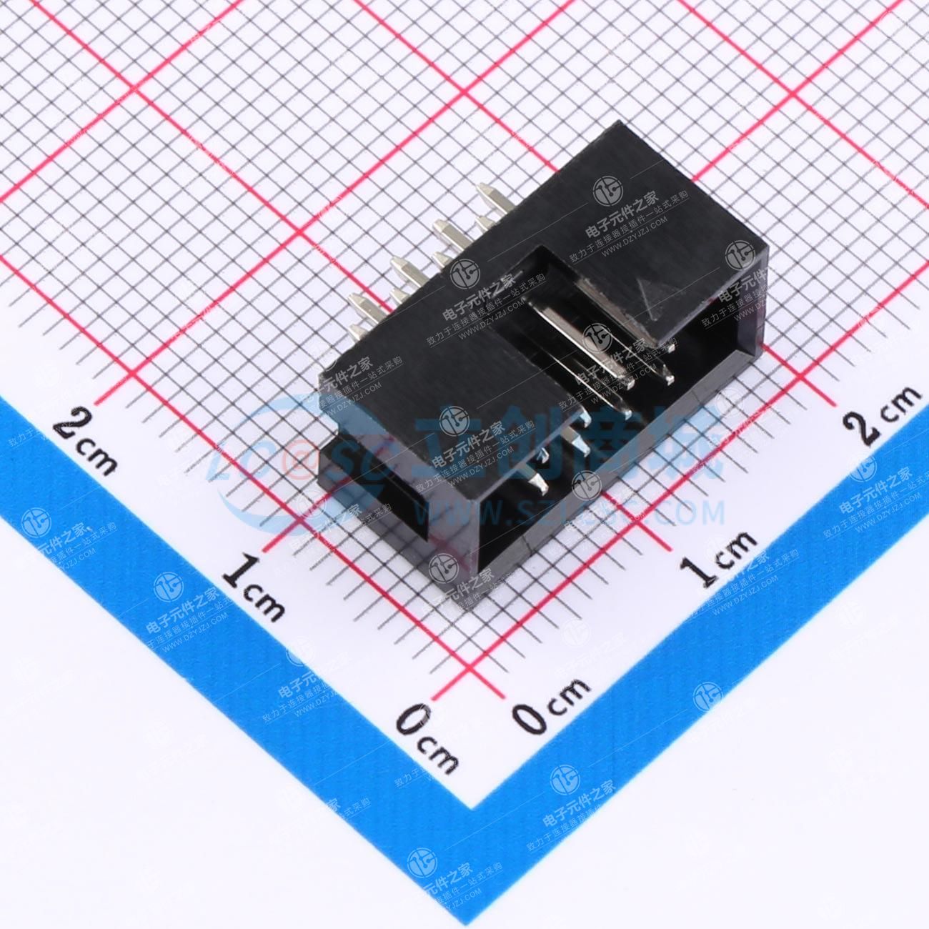 点击查看大图 2.54mm 2x4P 排数:2 每排P数:4