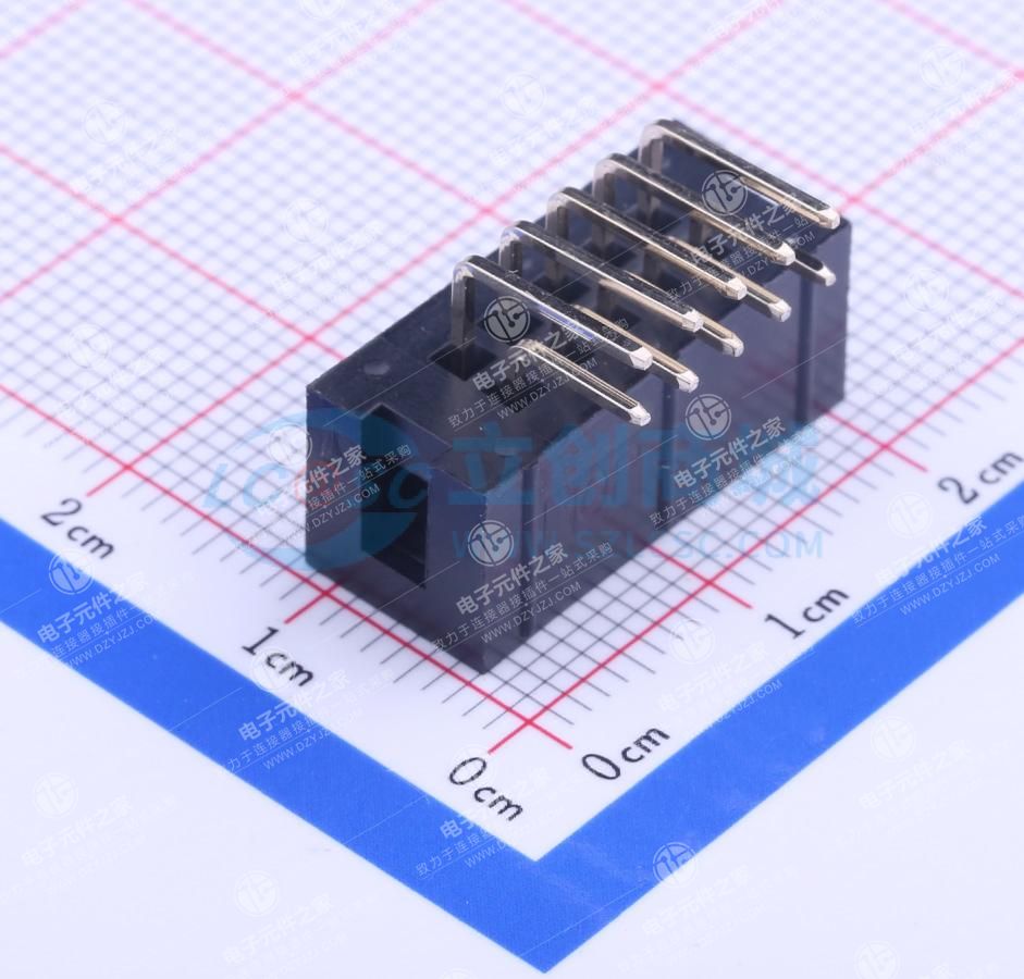 点击查看大图 2.54mm 2x5P 排数:2 每排P数:5
