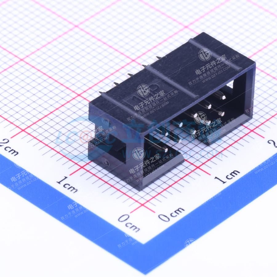 点击查看大图 2.54mm 2x5P 排数:2 每排P数:5