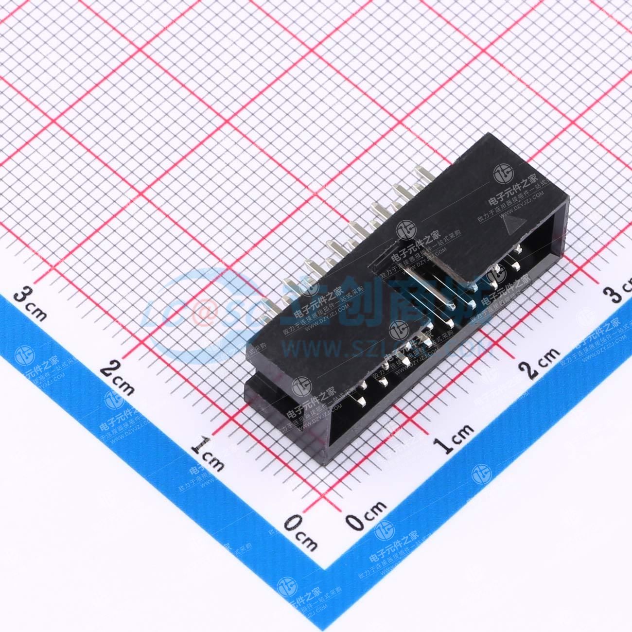 点击查看大图 2.54mm 2x8P 排数:2 每排P数:8