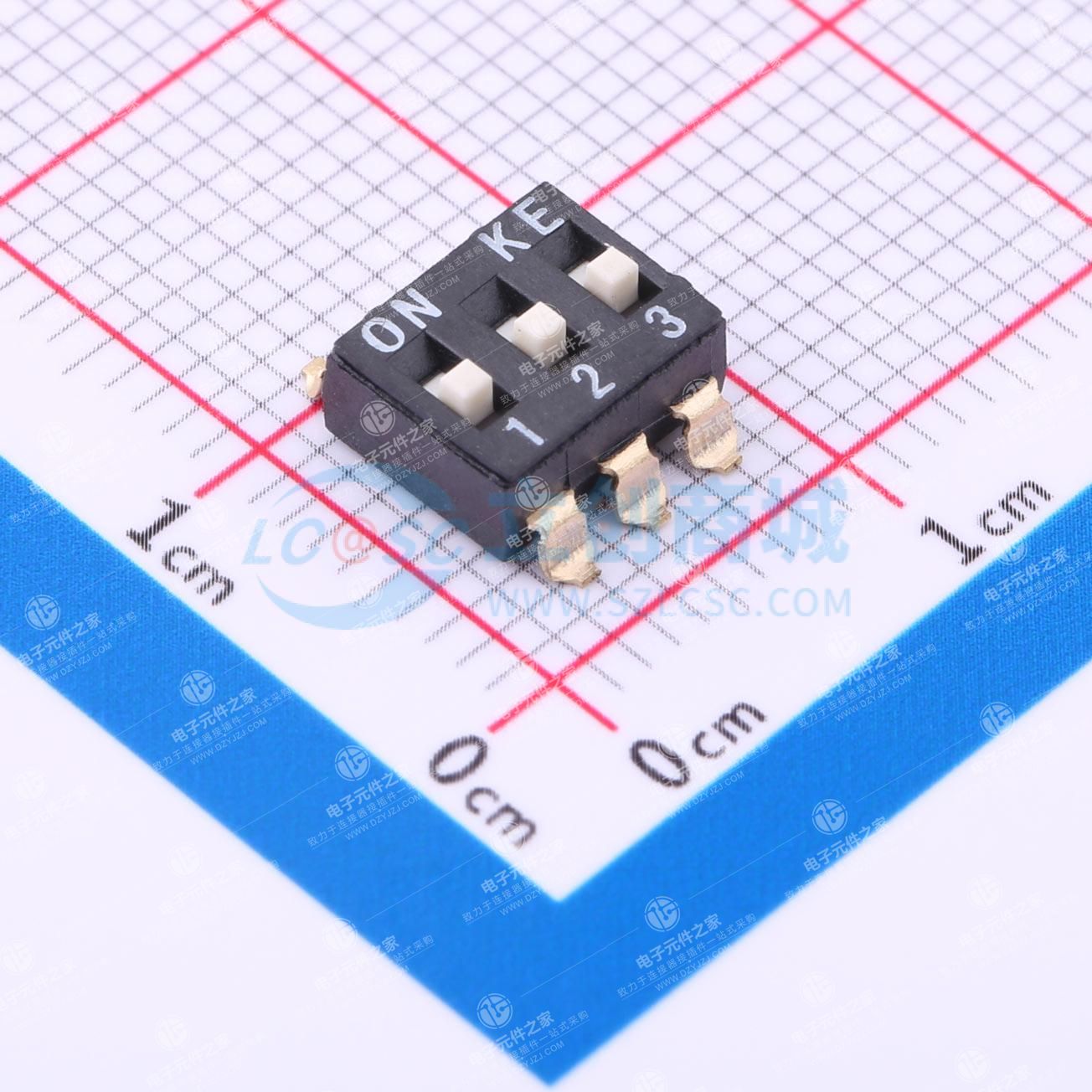 2.54-3P贴片高推有LOGO编带