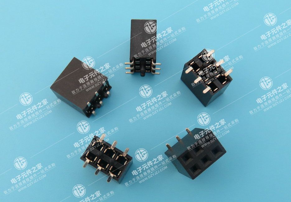 2.54PH 2XNPin 8.5H 贴片排母带柱
