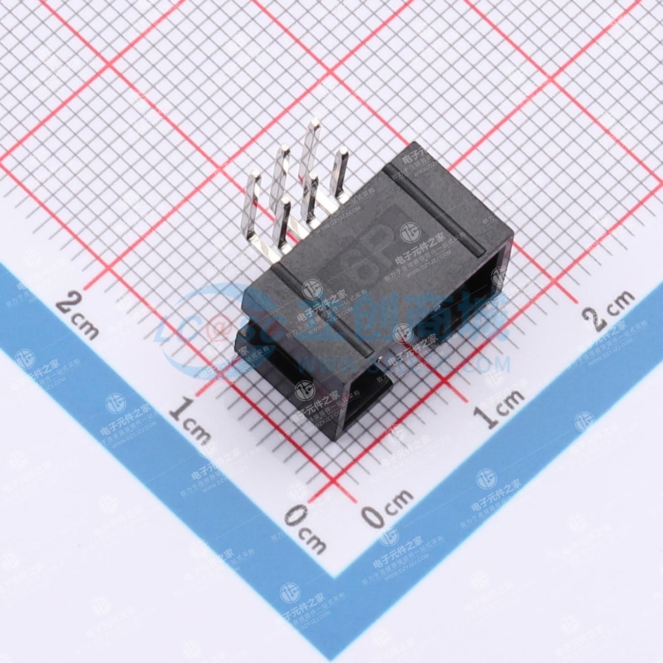 2.54mm 2x3P 排数:2 每排P数:3