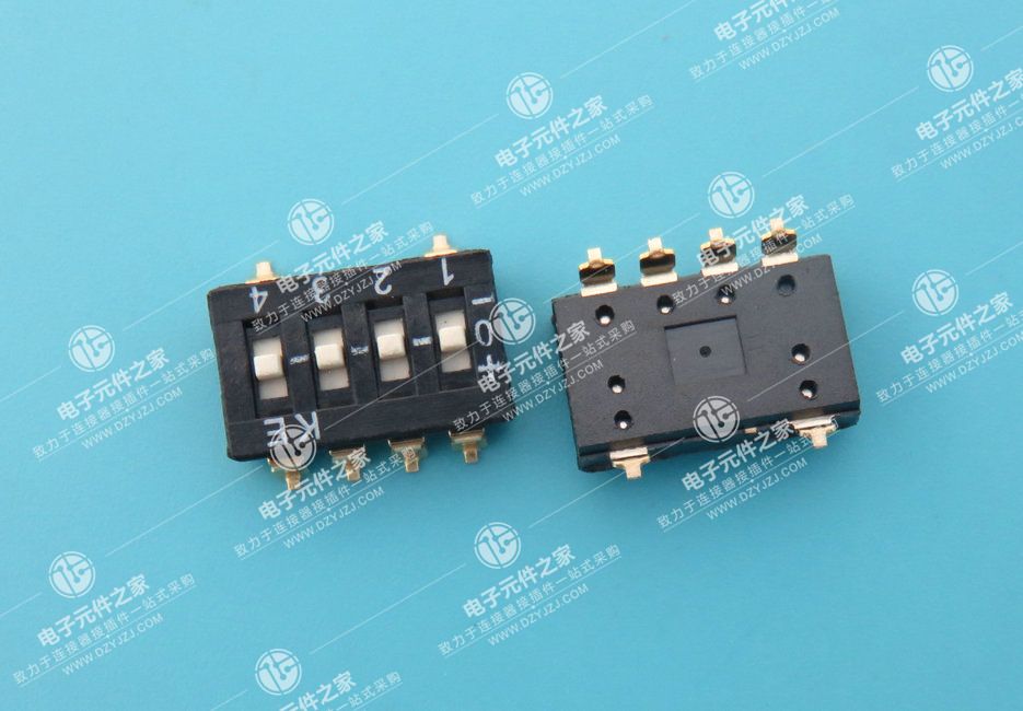 2.54PH 贴片拨码开关 7.0宽