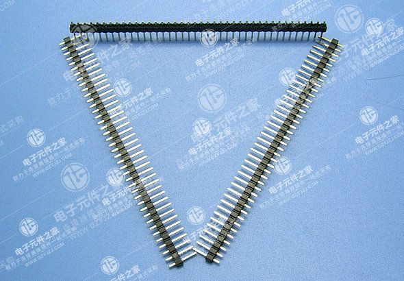 2.54PH 1×nPIN 180°直排针