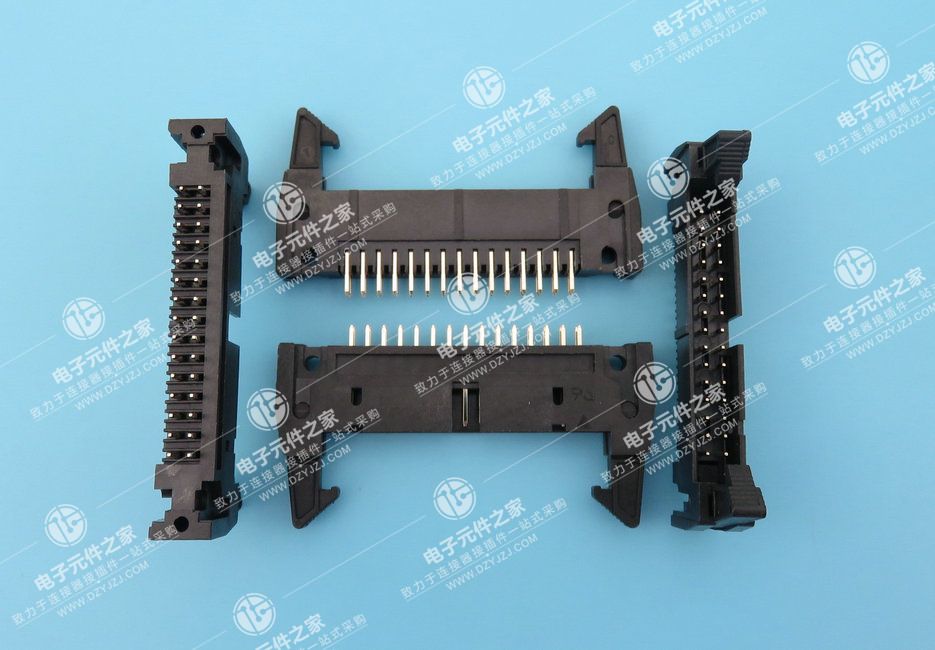 2.54PH 2xNpin 180度 牛角