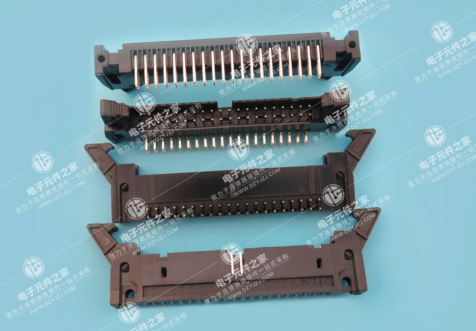 2.54PH 2xNpin 90度 有耳牛角
