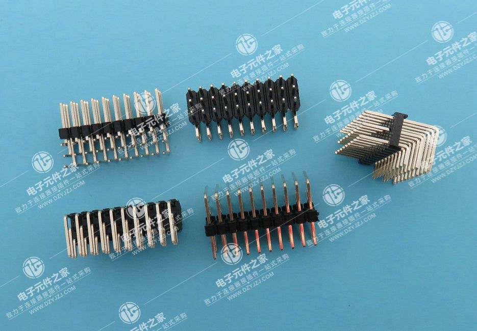 2.54PH 3XNpin 90°弯针