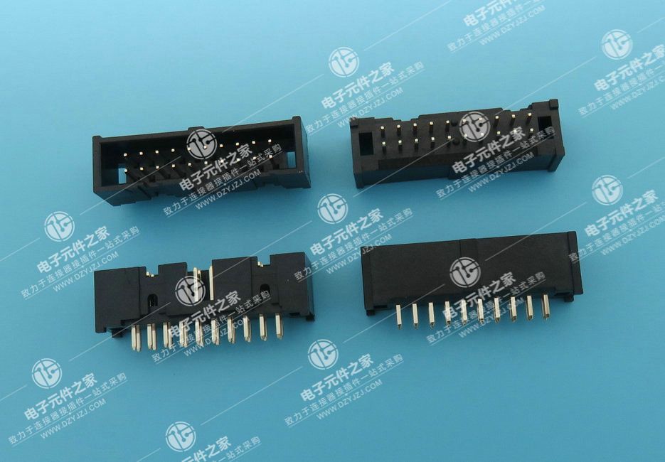 2.54PH 9.7H 2XNpin 180°简牛不带钩