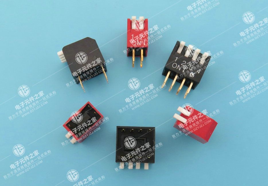2.54PH侧拨式拨码开关