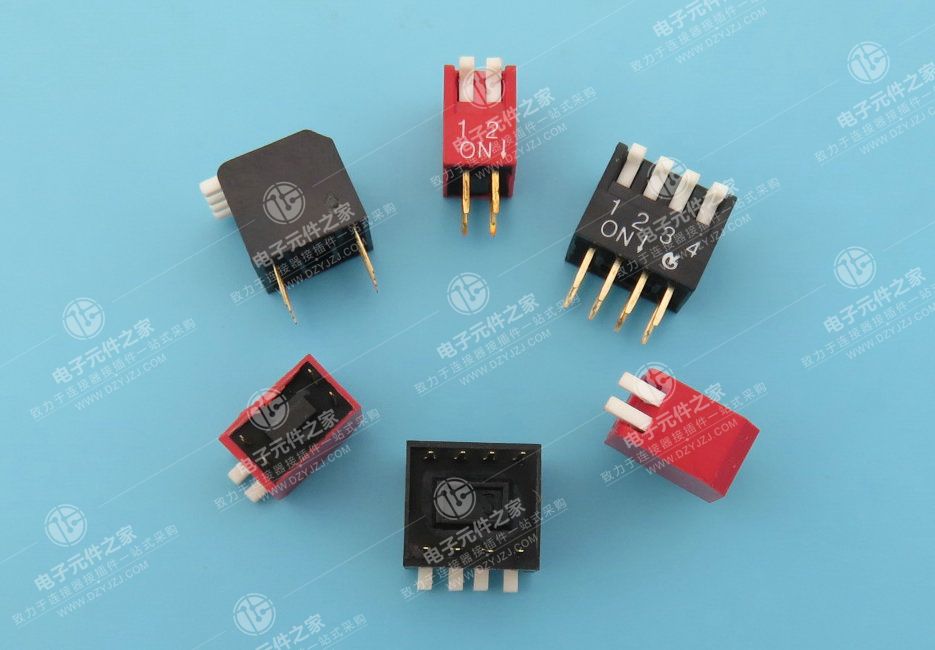 2.54PH侧拨式拨码开关