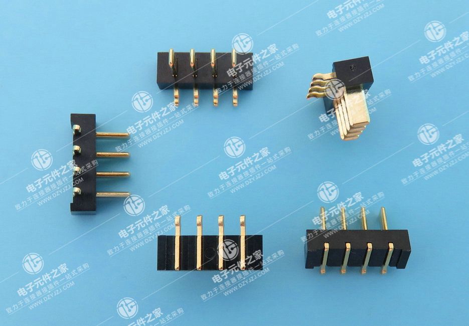 2.5PH 刀式电池座90°DIP 公座