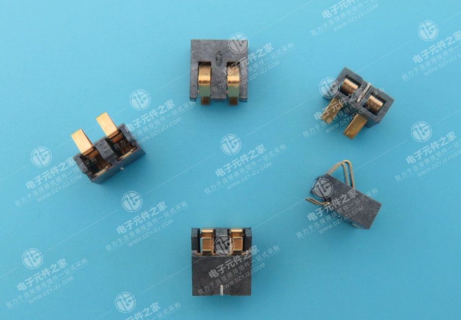 2.5PH 2PIN 正压电池座