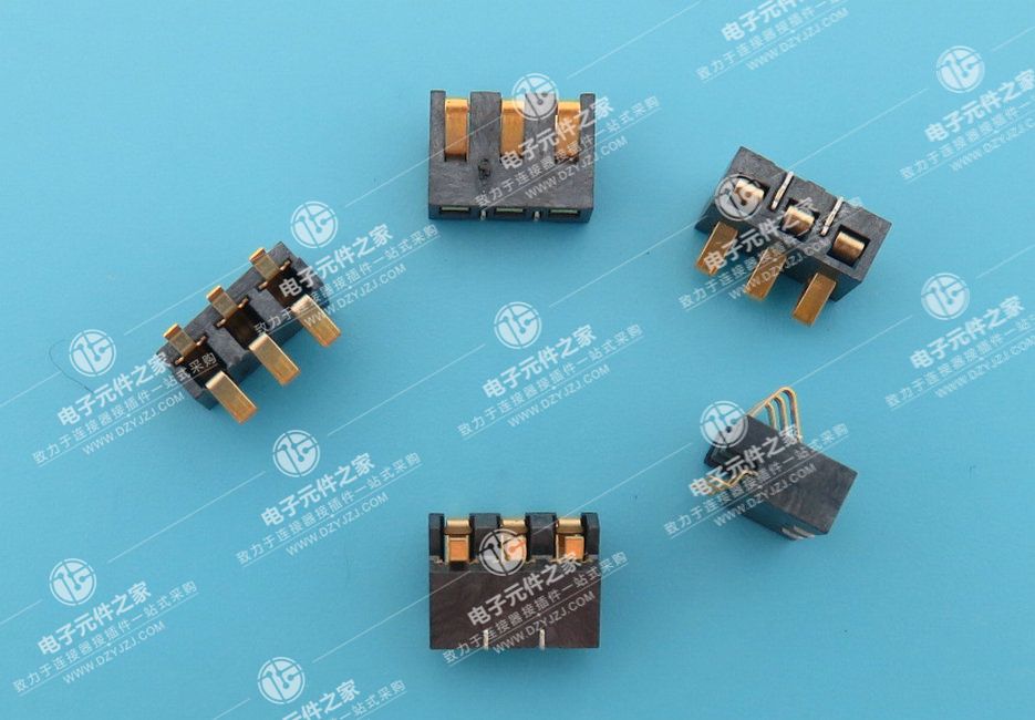 2.5PH 3PIN 正压电池座