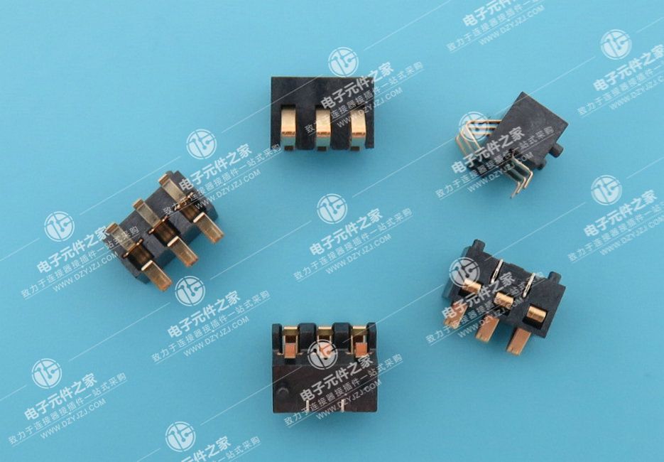 2.5PH 3P 正压电池座 6.0柱