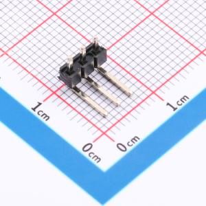 间距:2.54mm 方针 弯插
