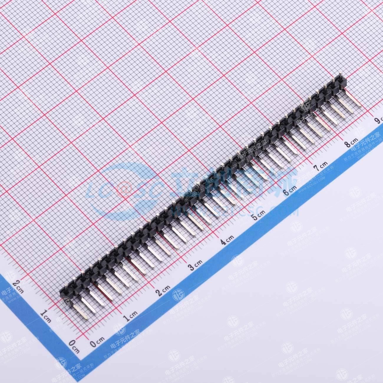 1x35P 间距:2.54mm 方针 弯插