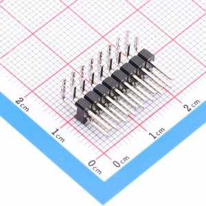 间距:2.54mm 方针 弯插