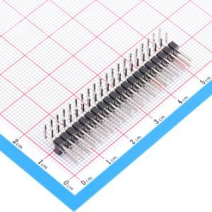 间距:2.54mm 方针 弯插