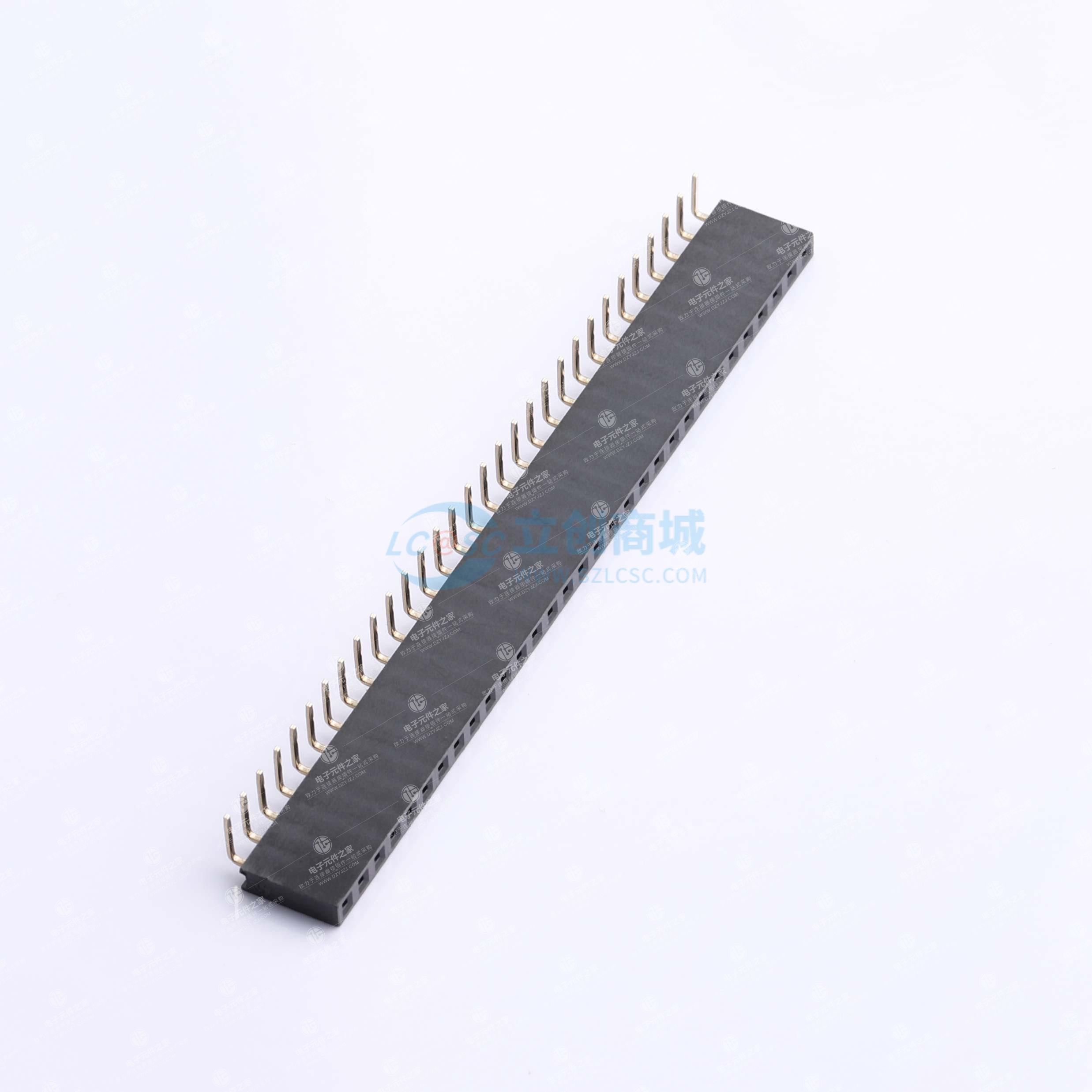 1x31P 间距:2.54mm 弯插