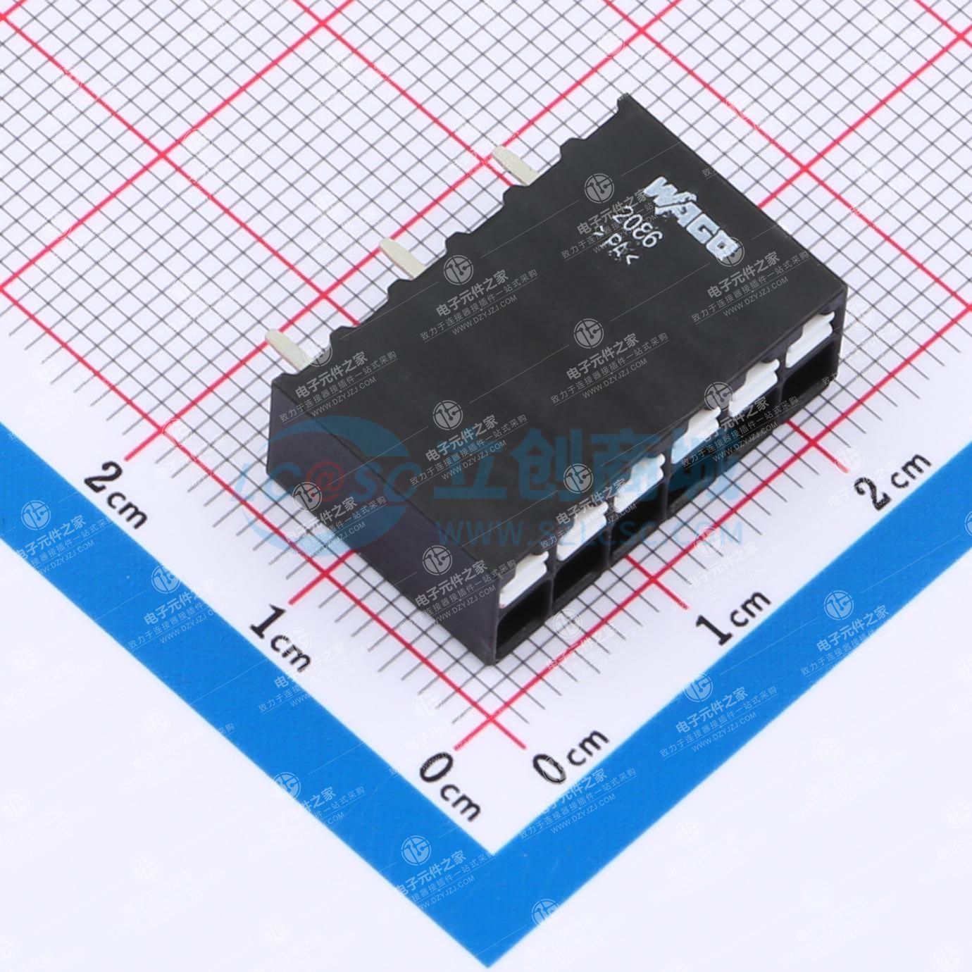 3.5mm 1x6P 每排P数:6 排数:1