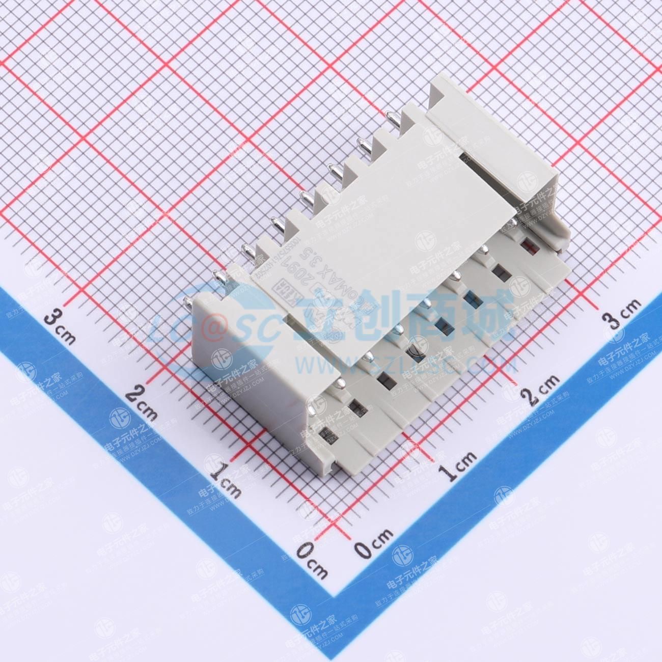 1x8P 3.5mm 排数:1 每排P数:8