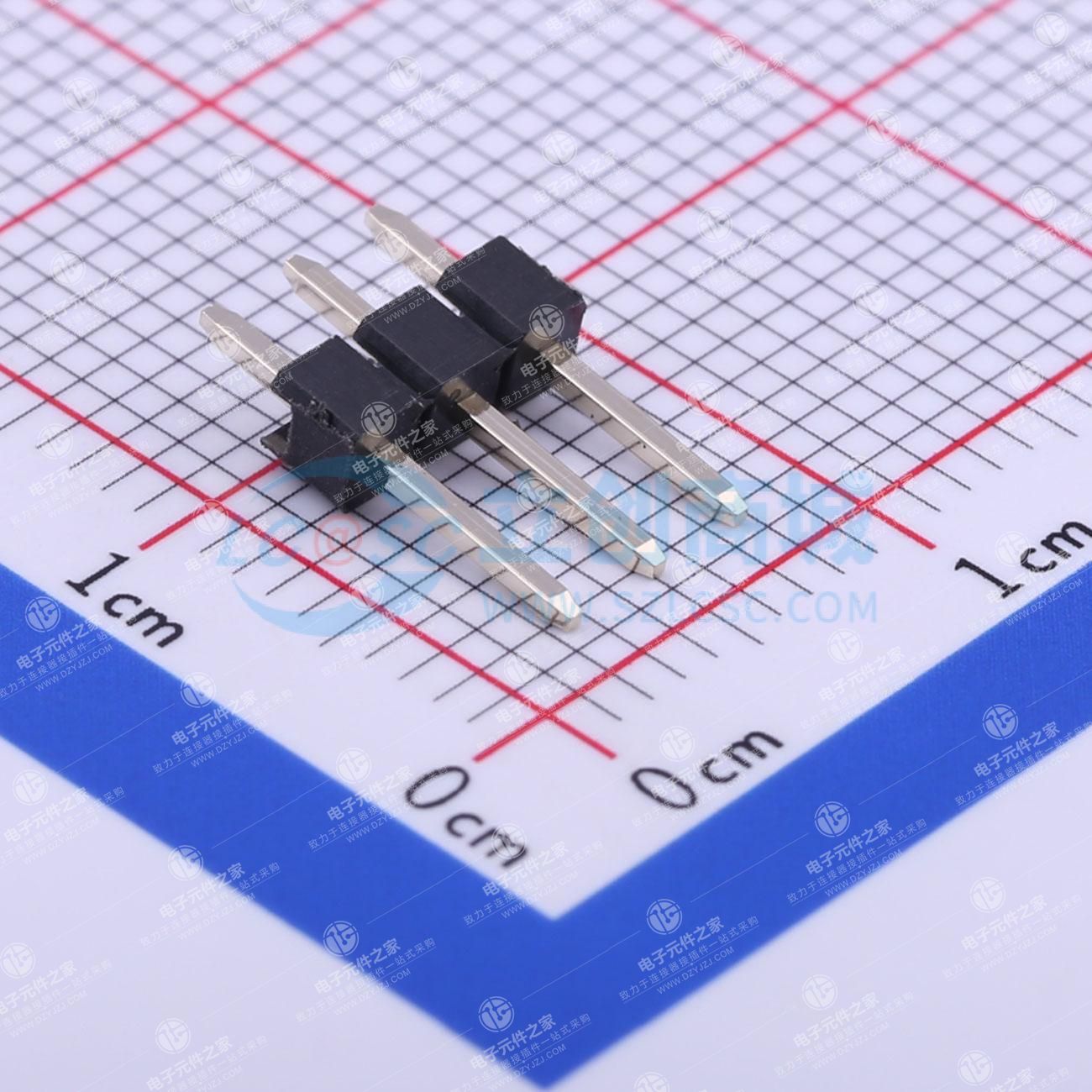 黑金 1x3P 间距:2.54mm 方针 直插