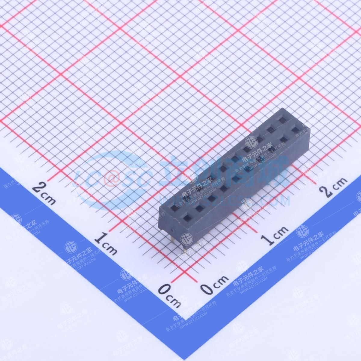间距:2mm 2x10P 直插