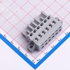 1x6P 5mm 排数:1 每排P数:6