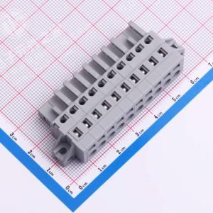 1x10P 5mm 排数:1 每排P数:10