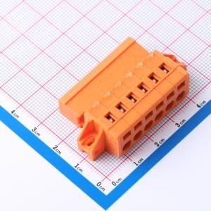 1x6P 5.08mm 排数:1 每排P数:6