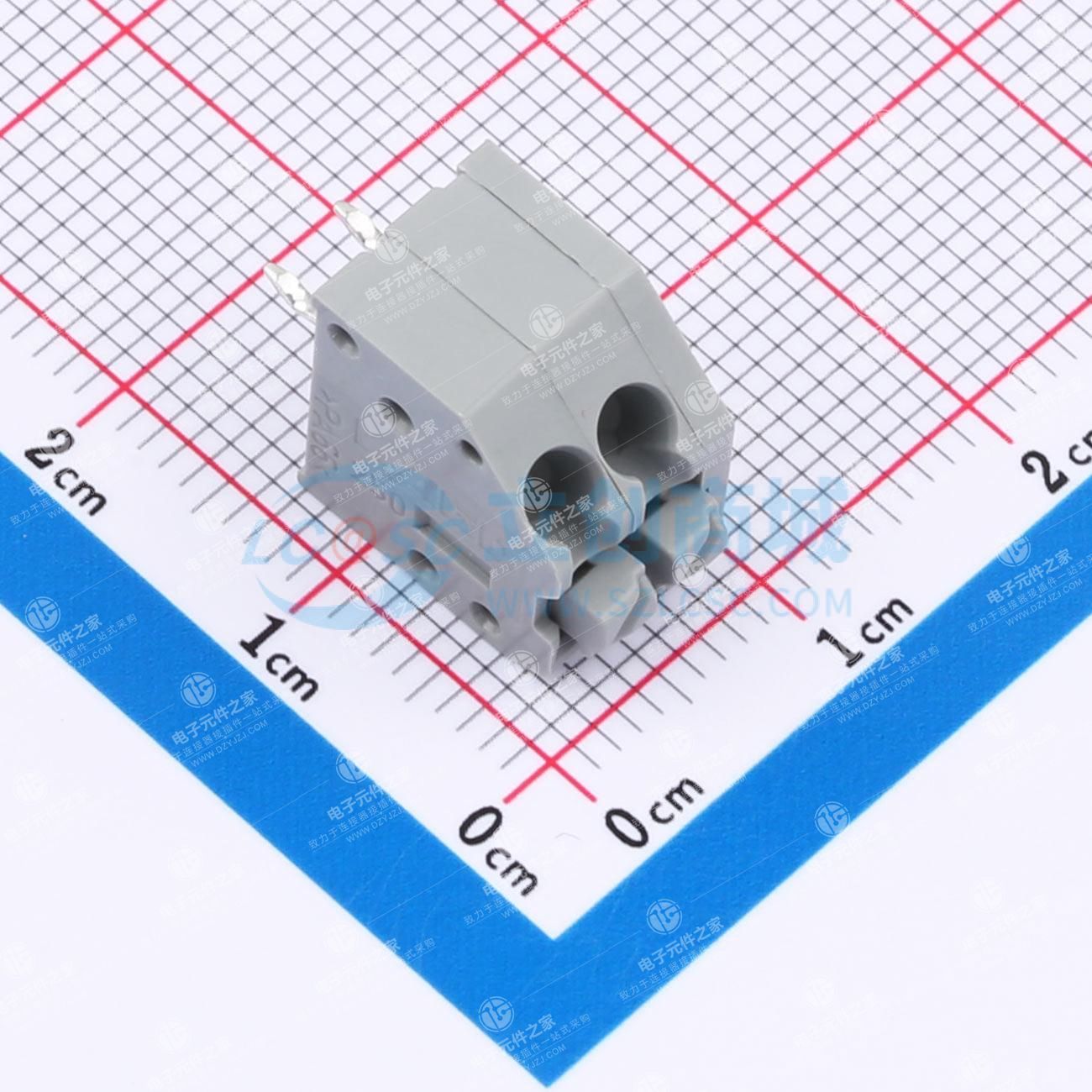 1x2P 3.5mm 每排P数:2 排数:1