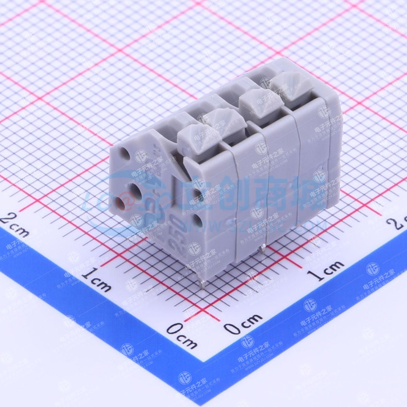1x4P 3.5mm 每排P数:4 排数:1