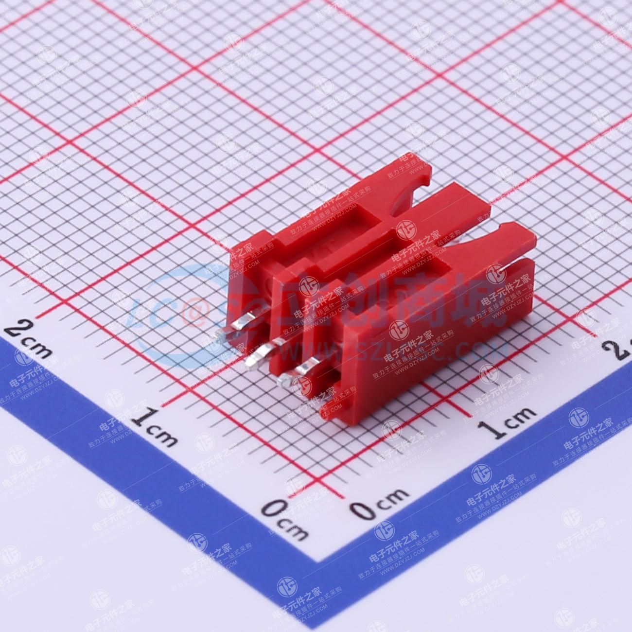 1x2P 间距:2.5mm 直插 系列:XH
