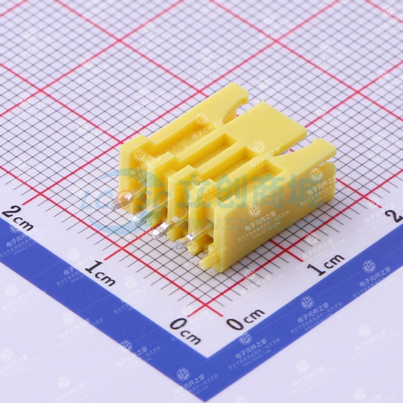 1x4P 间距:2.5mm 直插 系列:XH