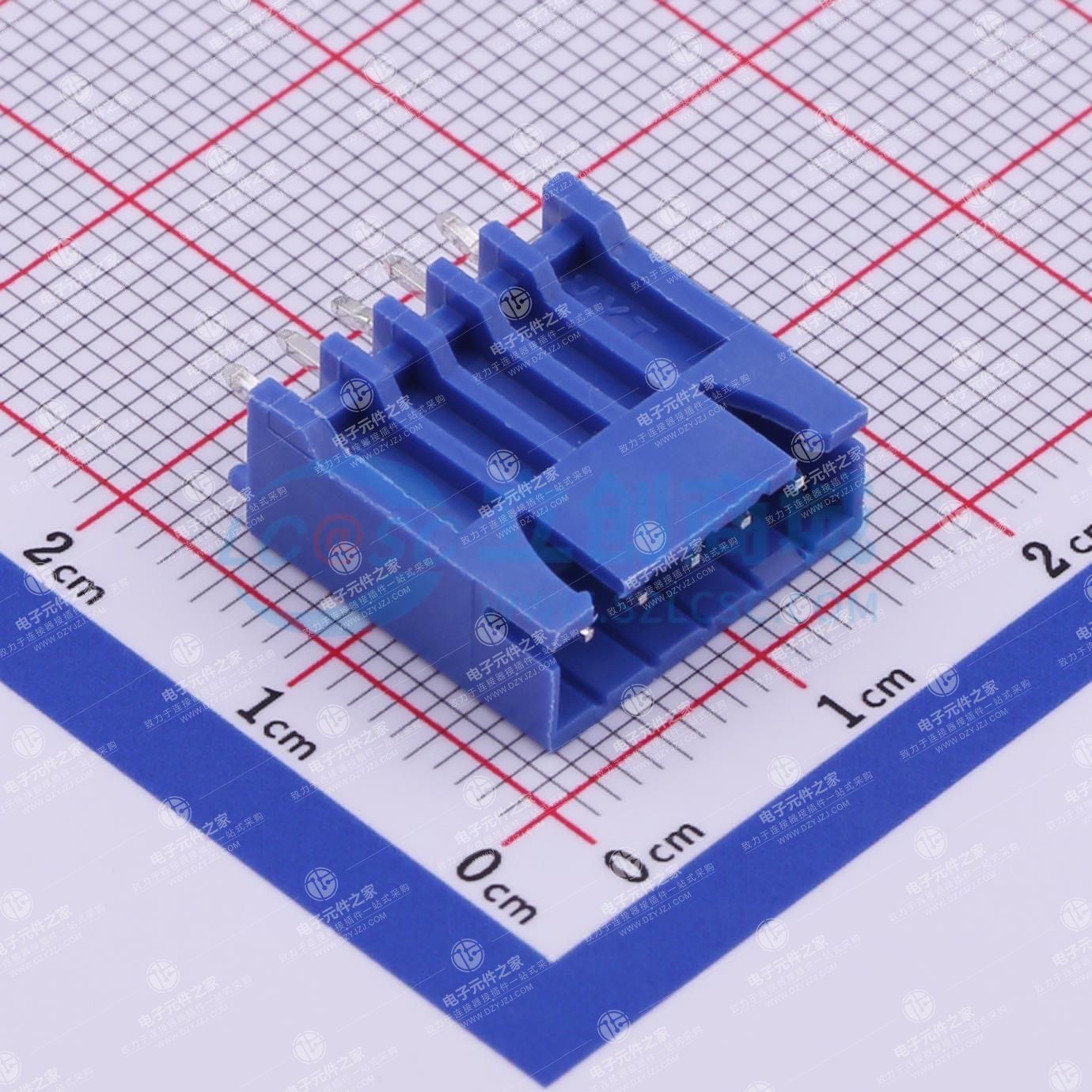 1x5P 间距:2.5mm 直插 系列:XH
