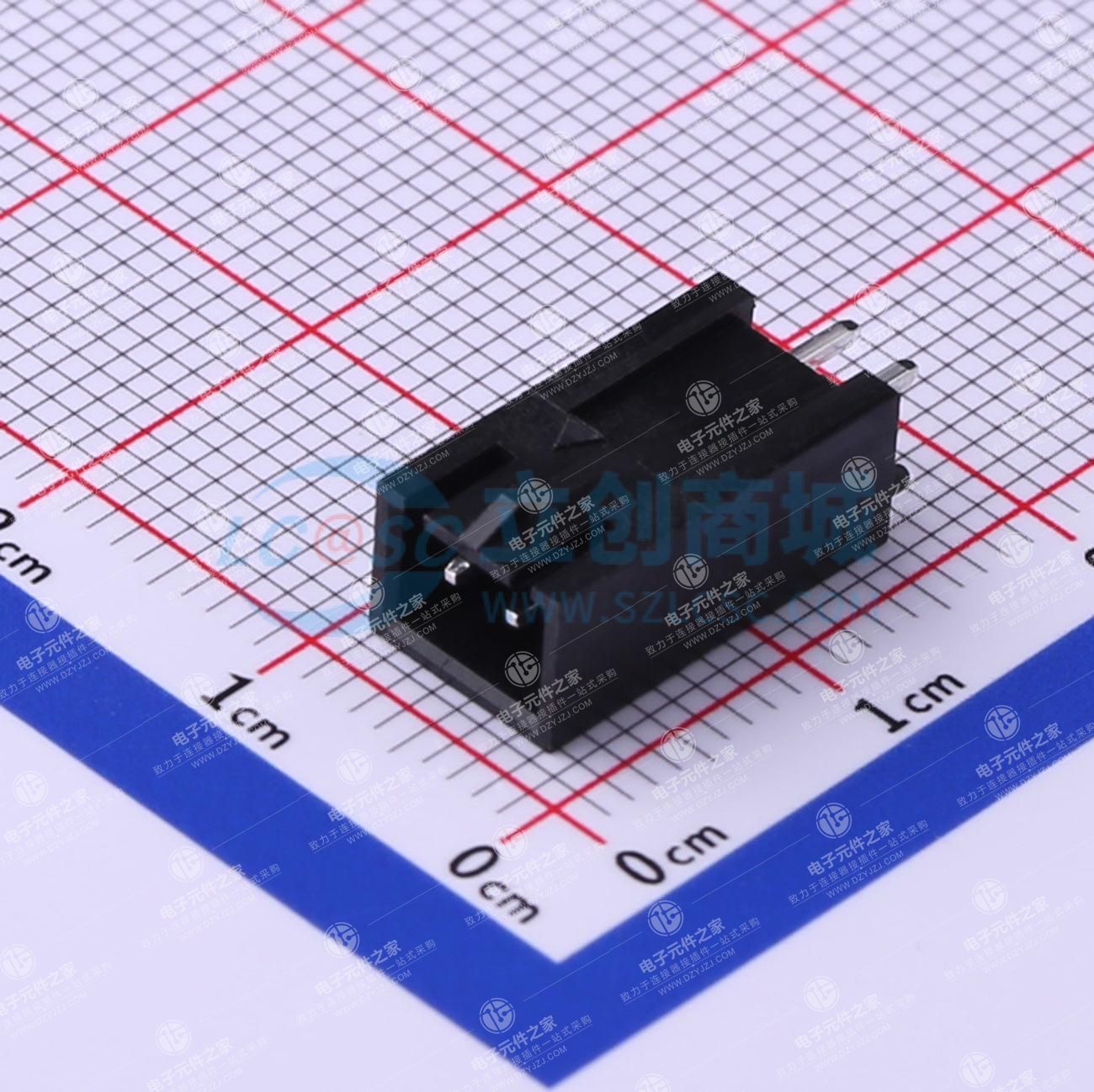 1x2P 间距:2.5mm 直插
